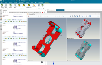 simus classmate geometrischer Vergleich in NX